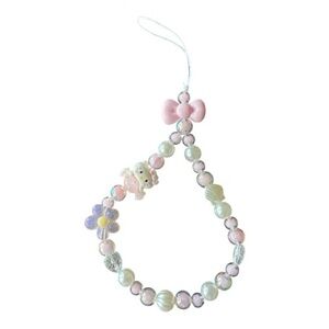 Hello Kitty Pink and White Phone Charm